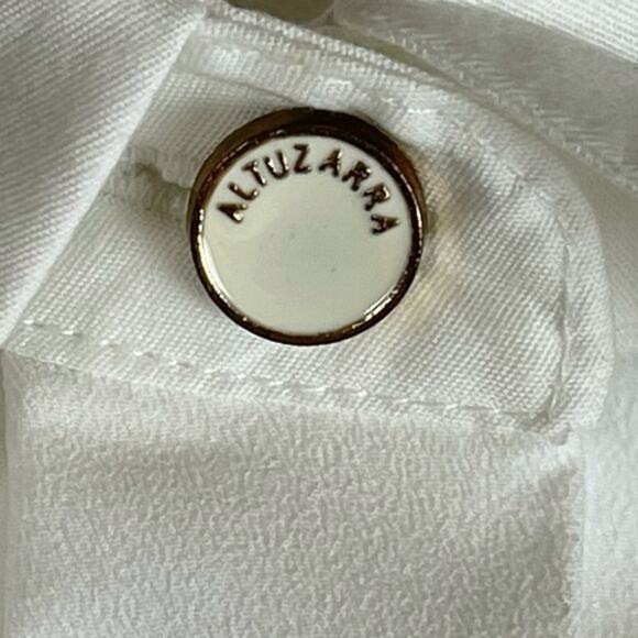 Altuzarra  Drop Waist Sleeveless‎ Button Casual  Minimalist Dress NWOT Size M - Picture 11 of 14